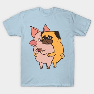 Friend Not Food Pug T-Shirt